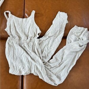 NWT Tan Jumpsuit